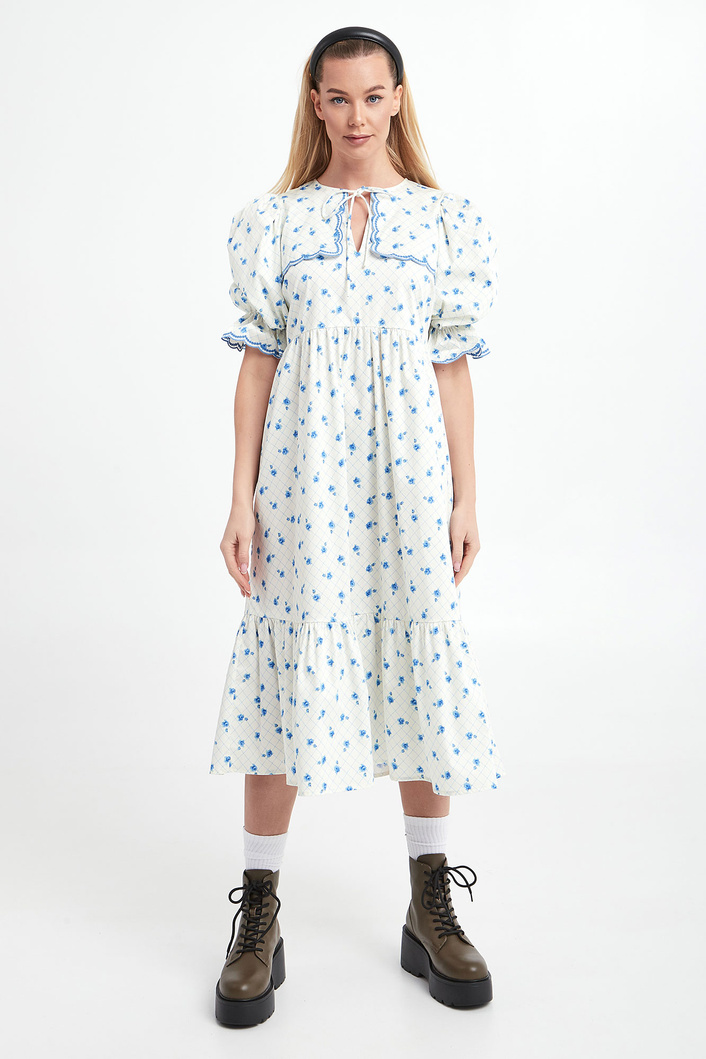 Sukienka w kwiaty NOTES DU NORD