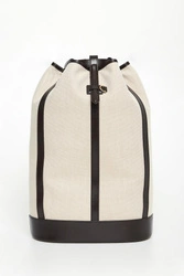 Plecak damski płócienno-skórzany Canapa WEEKEND MAX MARA