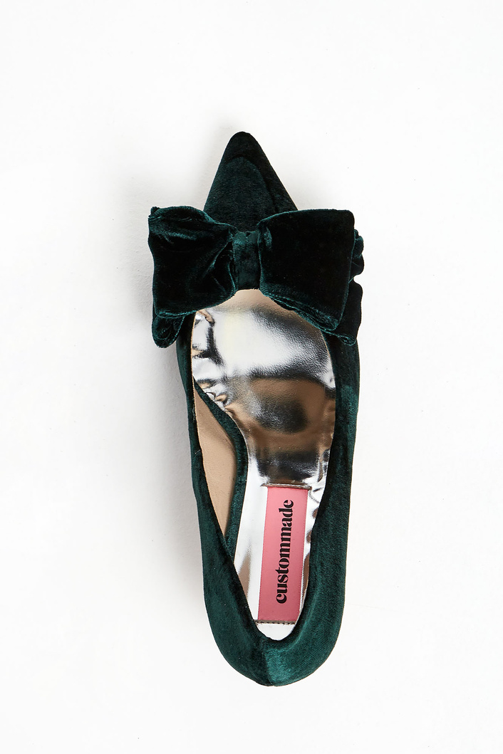 Szpilki welurowe CUSTOMMADE