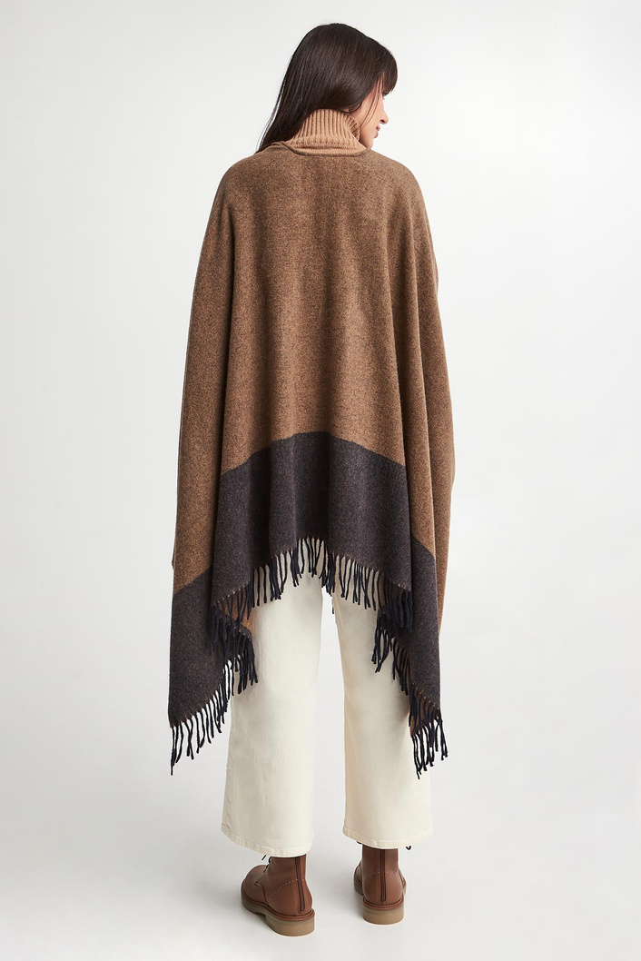 Ponczo damskie wełniane Deodara MAX MARA LEISURE