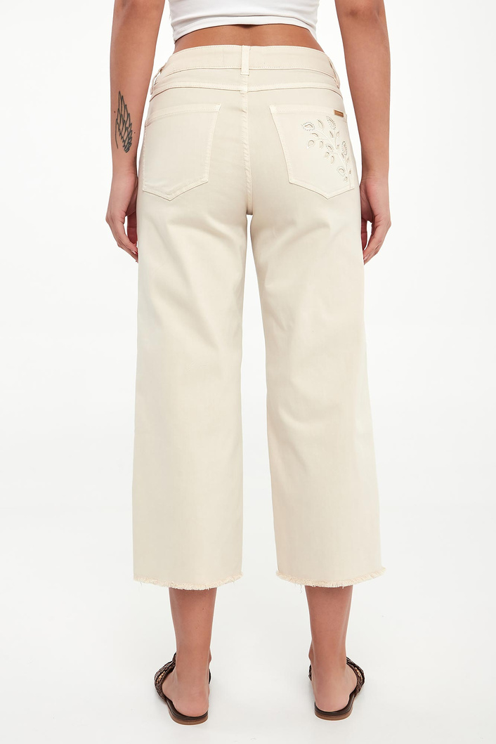 Jeansy damskie ażurowe JOSEPH RIBKOFF JEANS