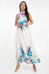 Sukienka plisowana maxi JOSEPH RIBKOFF