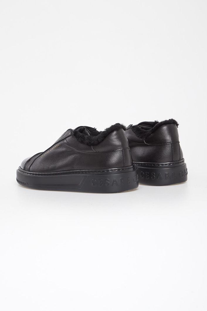 Sneakersy damskie skórzane CESARE CASADEI