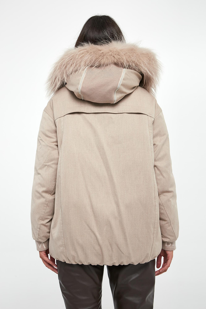 Kurtka damska puchowa dwustronna DIEGO M