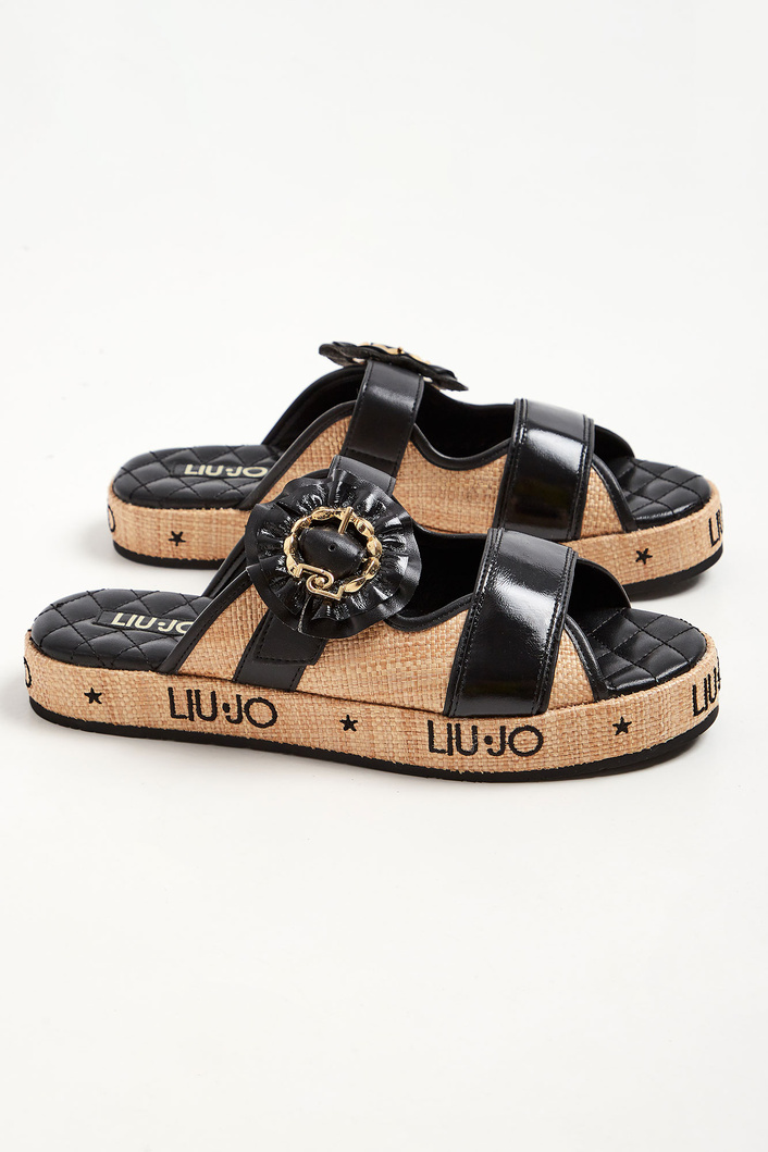 Klapki skórzane LIU JO