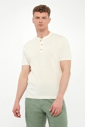 T-shirt męski z lnem LIU JO