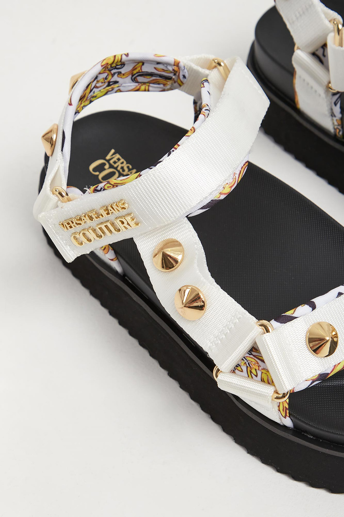 Sandały damskie na platformie VERSACE JEANS COUTURE