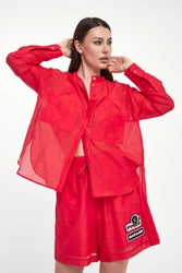 Koszula damska z jedwabiem Andy PINKO