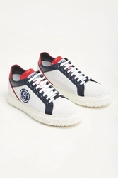 Sneakersy męskie skórzane CESARE CASADEI