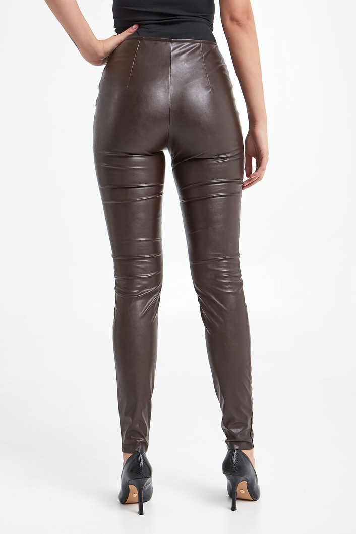 Spodnie damskie z ekoskóry BABYLON