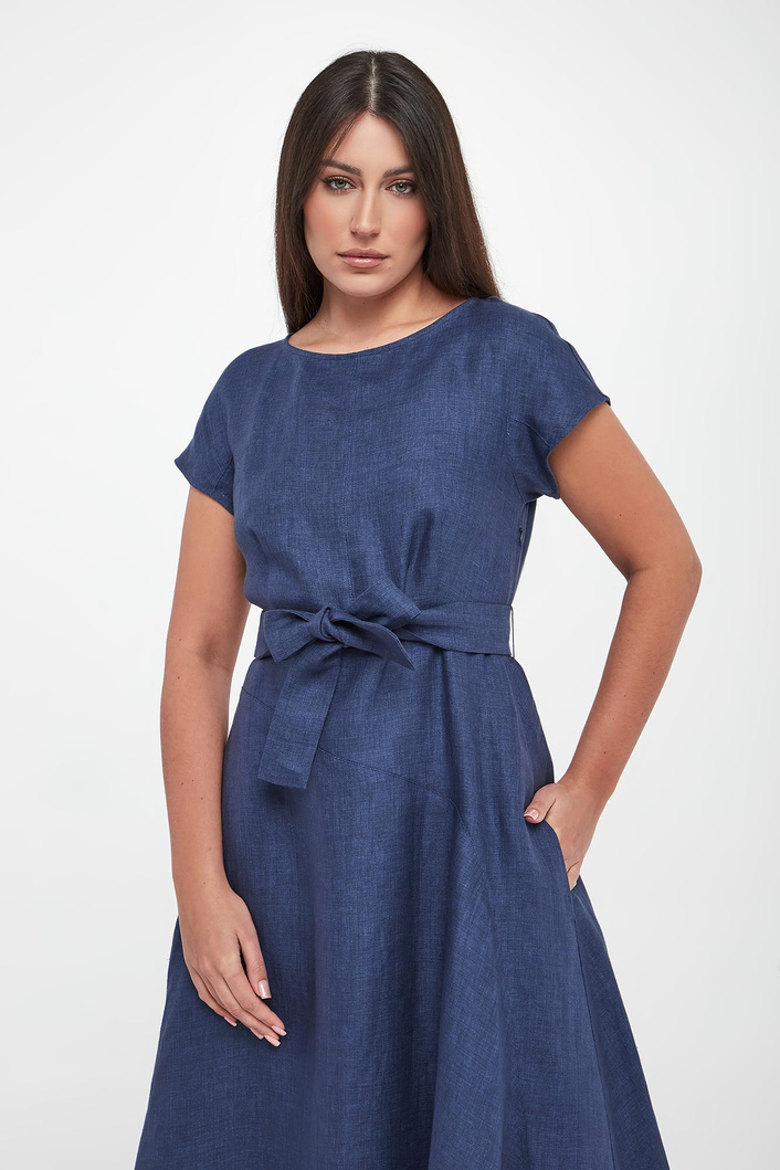 Sukienka lniana Esordio WEEKEND MAX MARA