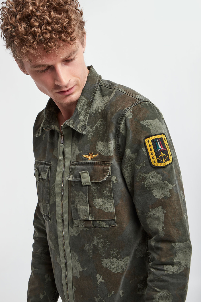 Kurtka męska koszulowa AERONAUTICA MILITARE