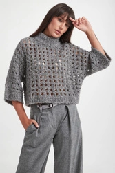 Sweter damski z angory PESERICO