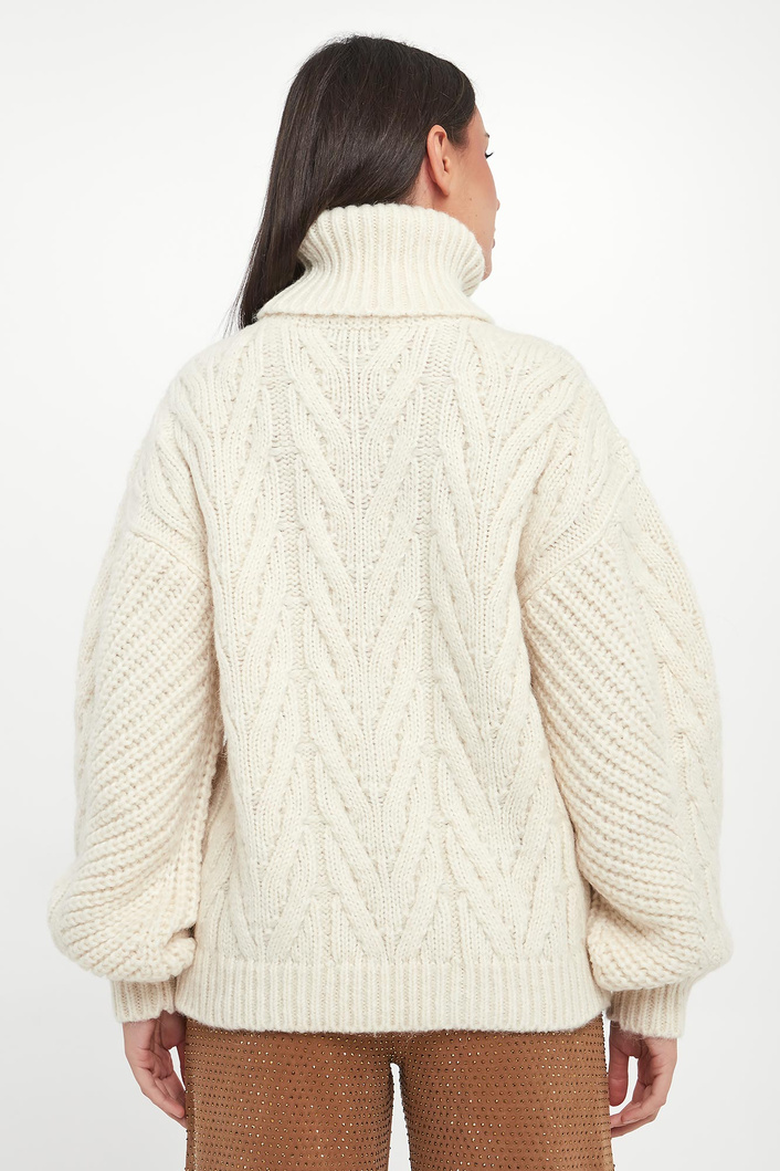 Sweter damski z golfem ELISABETTA FRANCHI