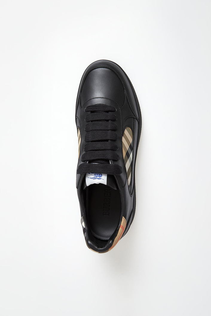 Sneakersy męskie skórzane BURBERRY