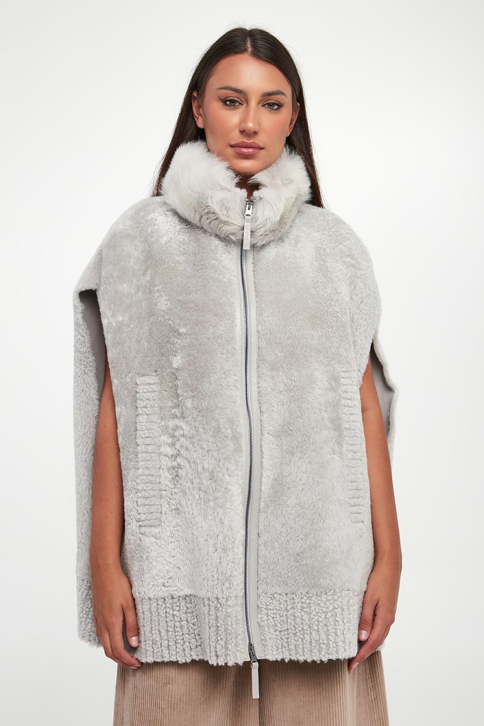 Kamizelka damska futrzana naturalna DIEGO M