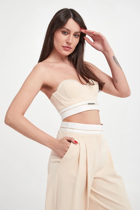 Top damski gorsetowy PATRIZIA PEPE