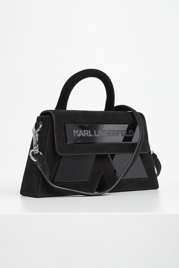 Torebka damska zamszowa KARL LAGERFELD