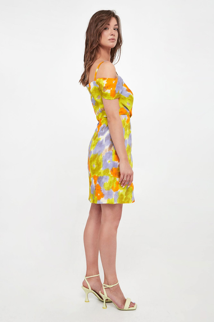 Sukienka lniana Acqui MARELLA