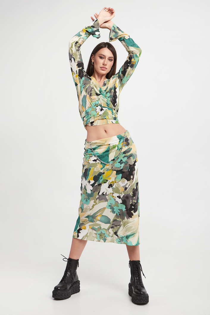 Spódnica midi PATRIZIA PEPE