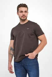 T-shirt męski z logo PAUL&SHARK