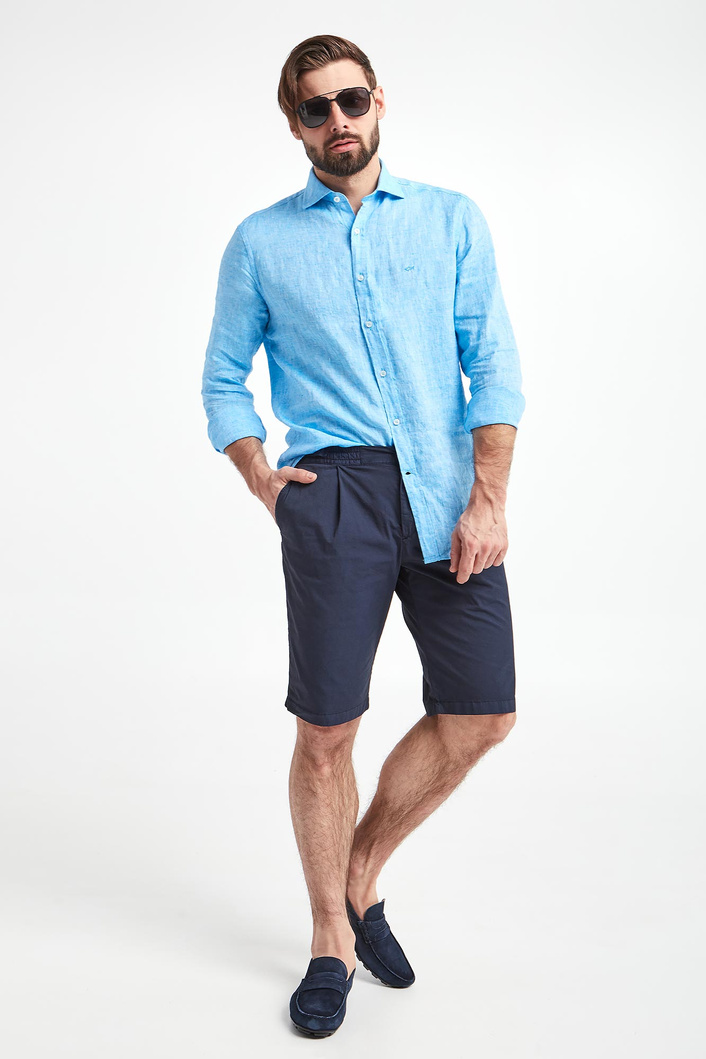 Koszula męska lniana PAUL&SHARK