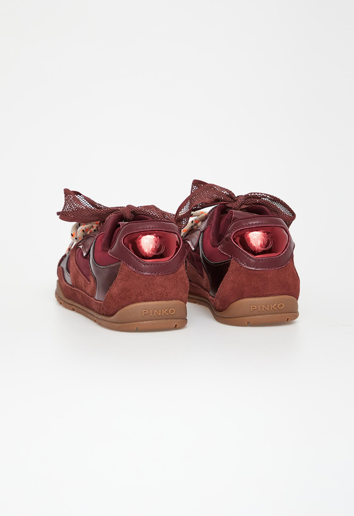 Sneakersy damskie zamszowe PINKO