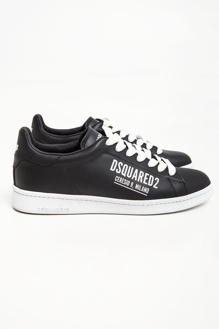 Sneakersy męskie skórzane DSQUARED2