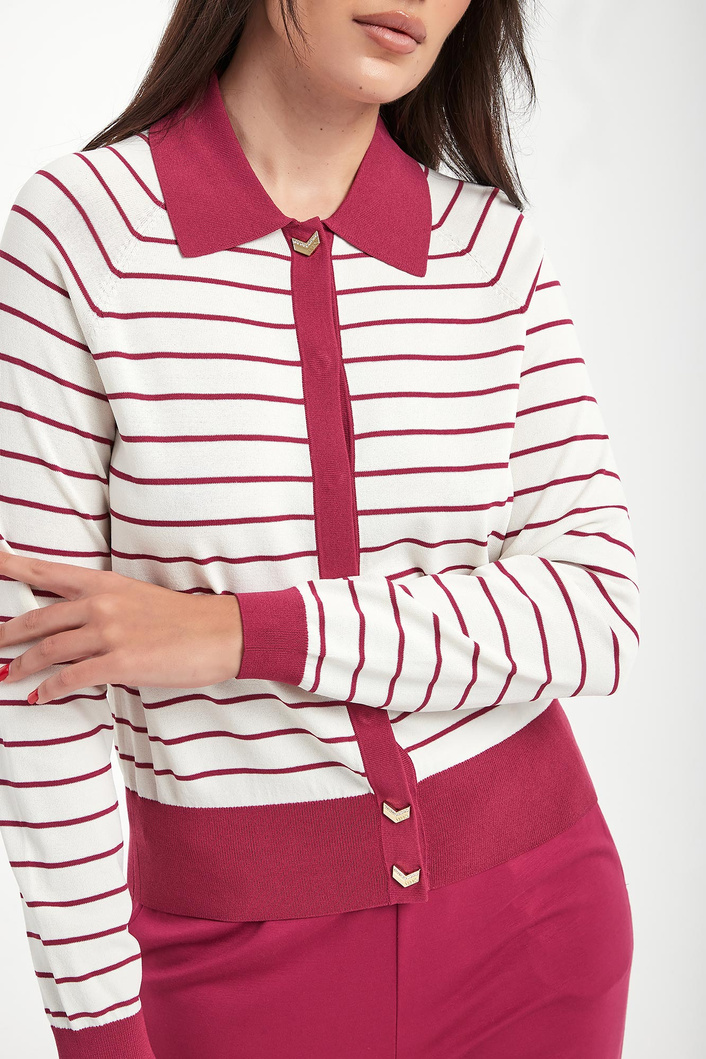 Sweter damski w paski LIU JO