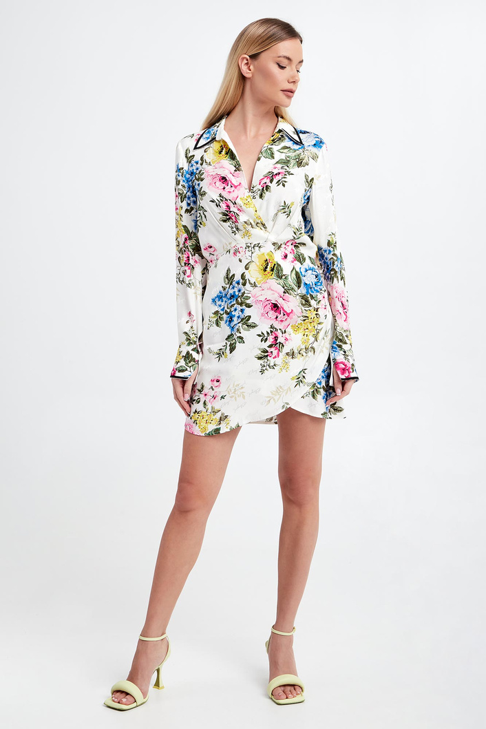 Sukienka w kwiaty BLUGIRL BLUMARNE