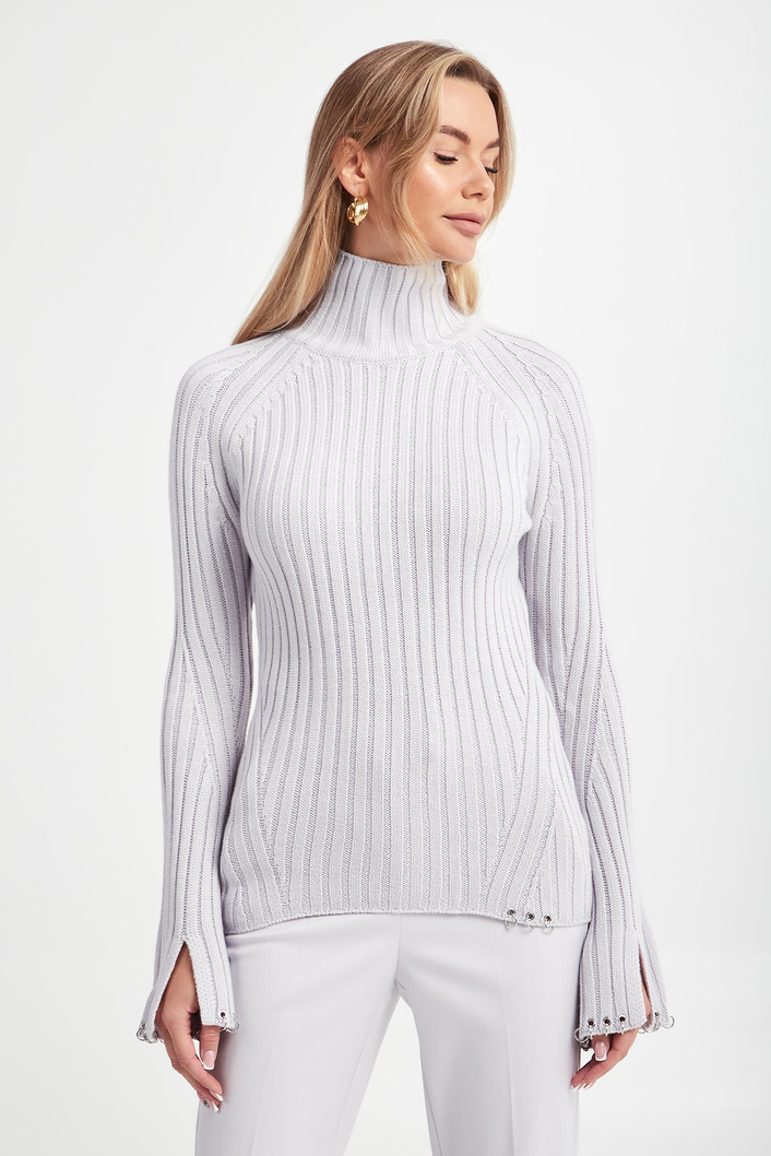 Sweter damski z golfem PATRIZIA PEPE