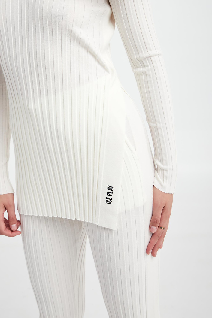 Golf damski prążkowany ICE PLAY