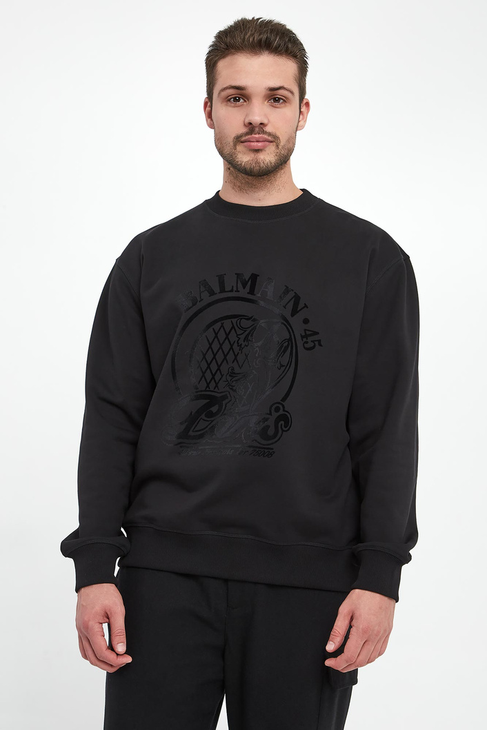 Bluza męska z logo BALMAIN