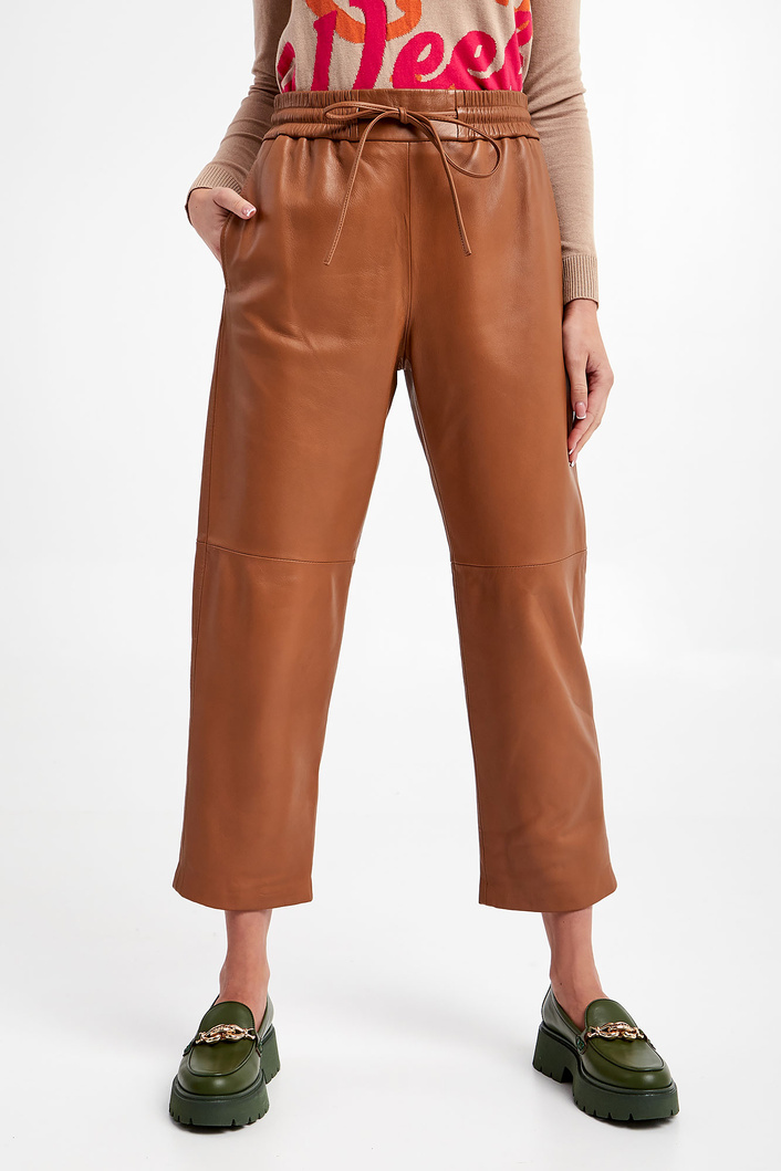 Spodnie skórzane Calao WEEKEND MAX MARA