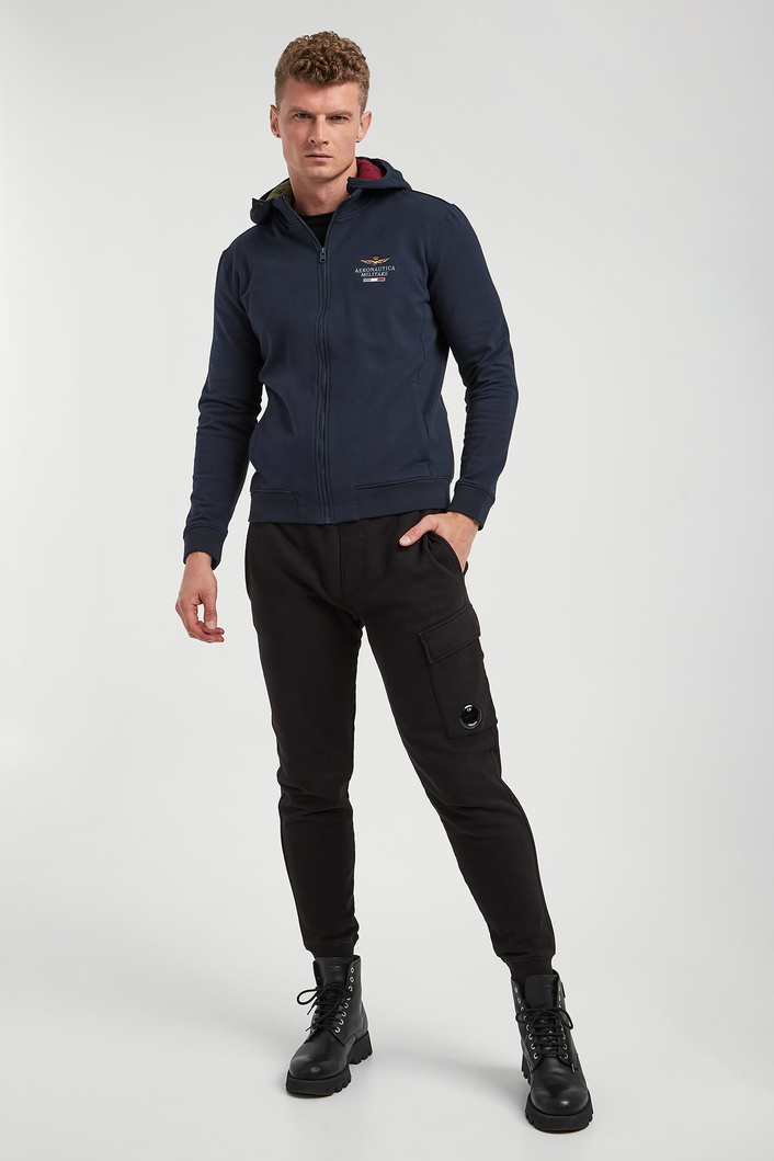 Bluza męska z kapturem AERONAUTICA MILITARE