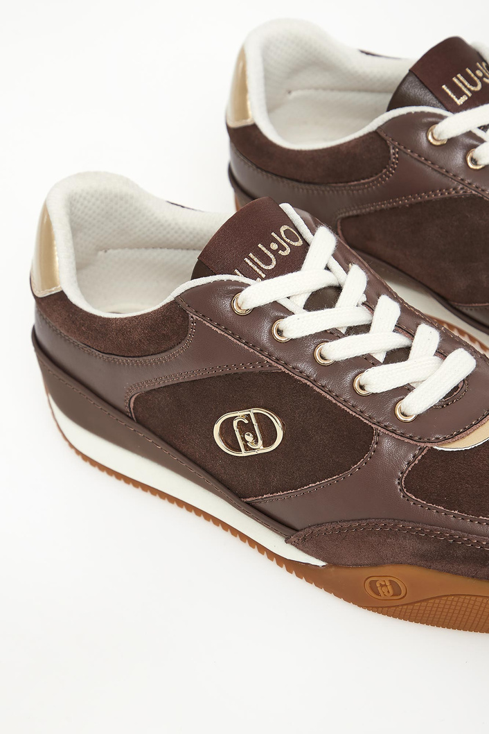 Sneakersy damskie zamszowe LIU JO