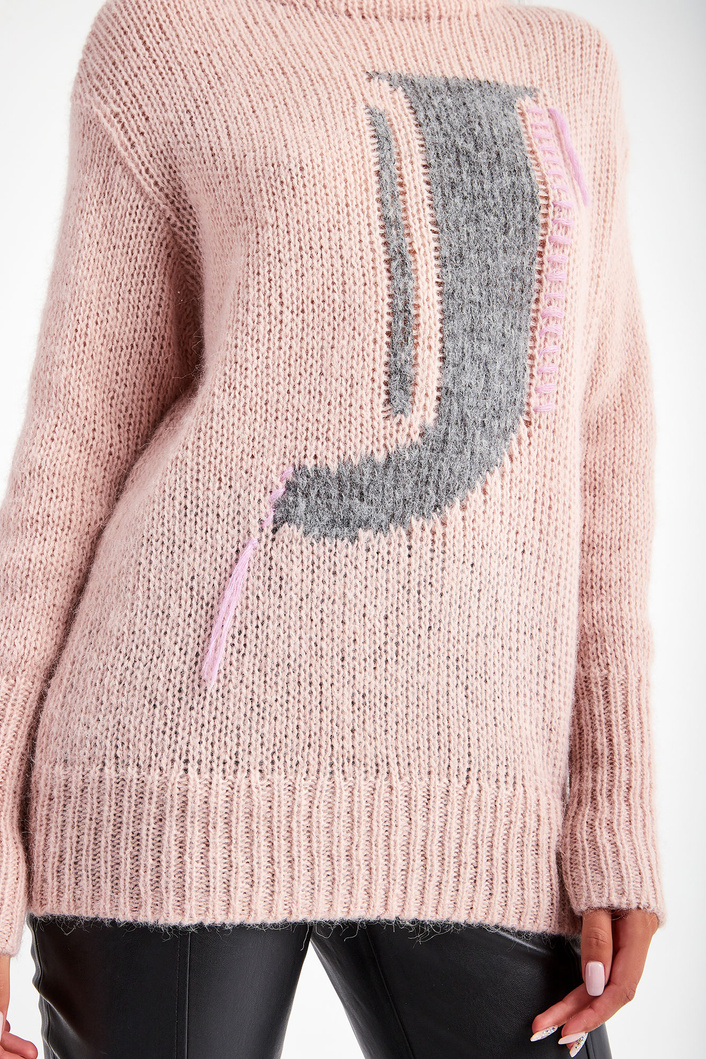 Sweter z wełną alpaka Karola JOOP!