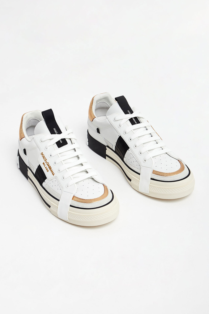 Sneakersy męskie skórzane DOLCE & GABBANA