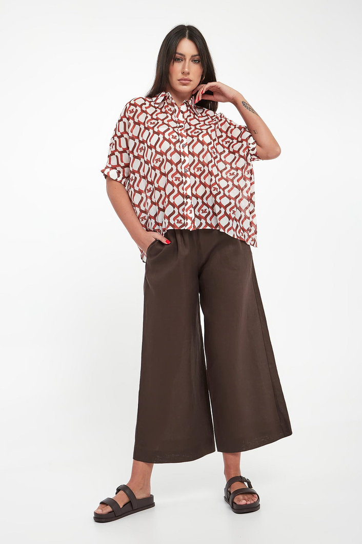 Koszula damska z jedwabiem Ariete MAX MARA BEACHWEAR