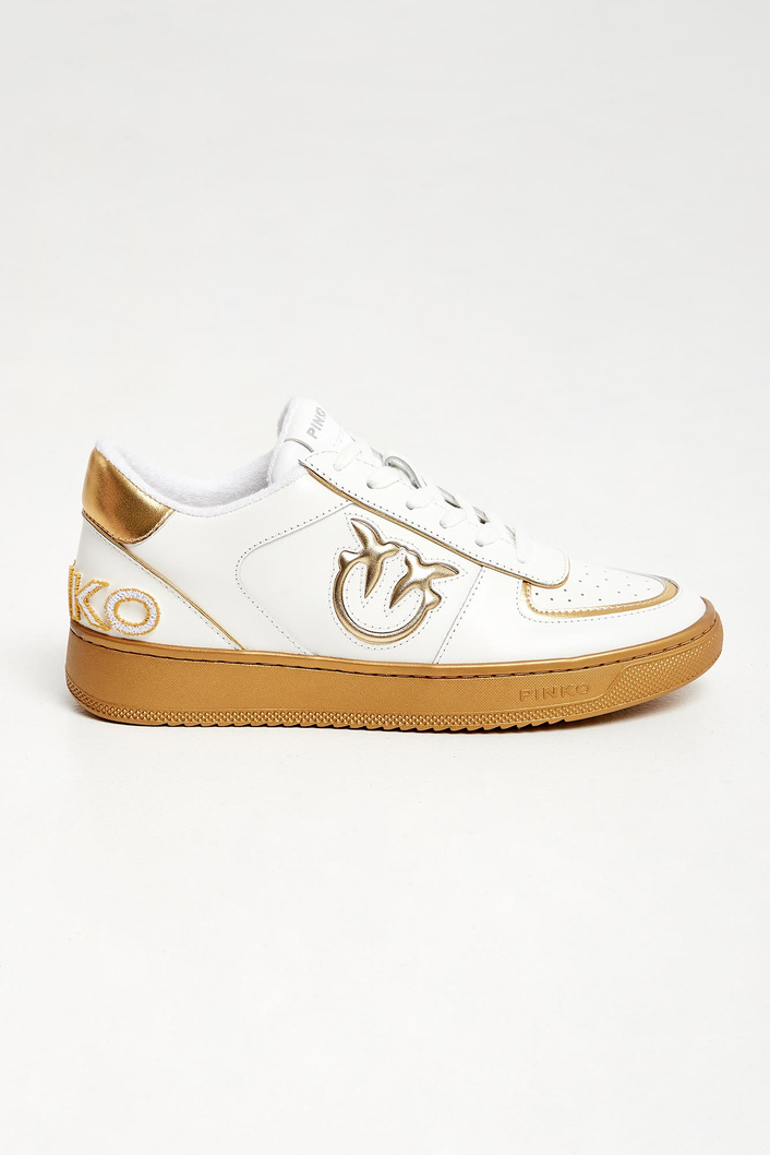 Sneakersy damskie skórzane PINKO