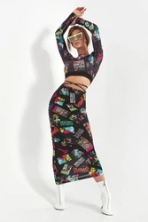 Spódnica midi VERSACE JEANS COUTURE