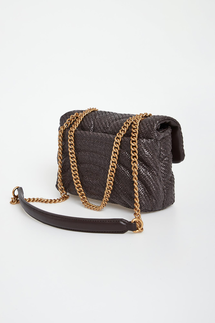 Torebka damska z rafii Love Bag Puff PINKO