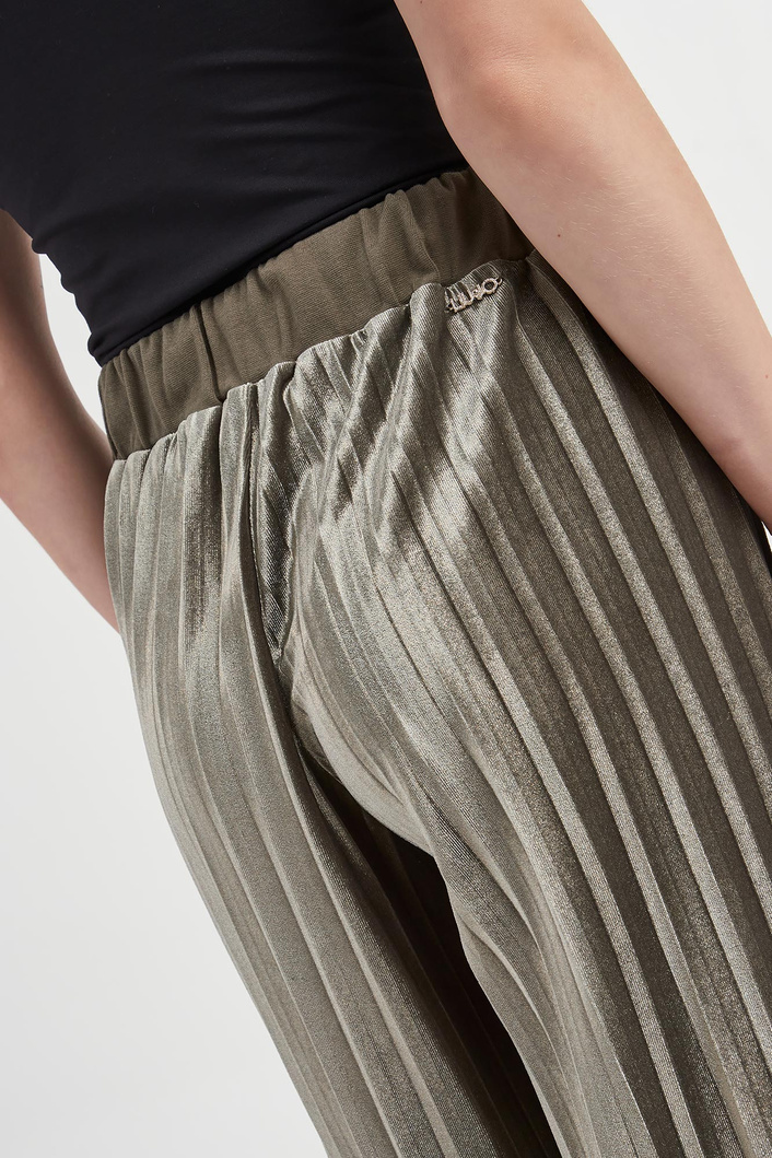 Spodnie damskie welurowe LIU JO