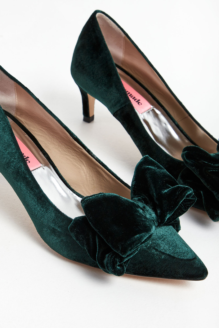 Szpilki welurowe CUSTOMMADE