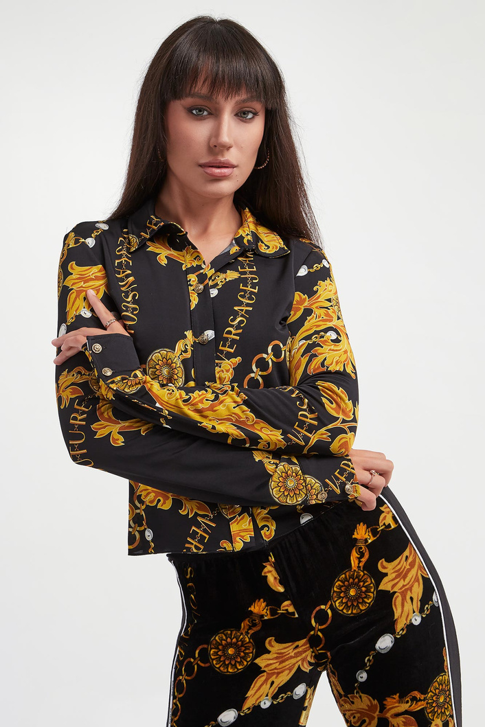 Koszula damska z logo VERSACE JEANS COUTURE