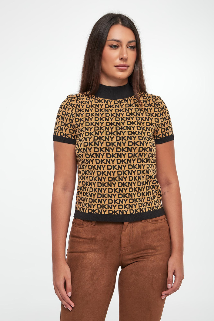 Sweter damski logowany DKNY