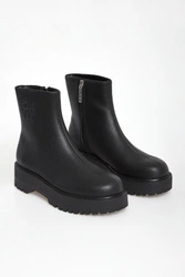 Botki damskie skórzane DKNY