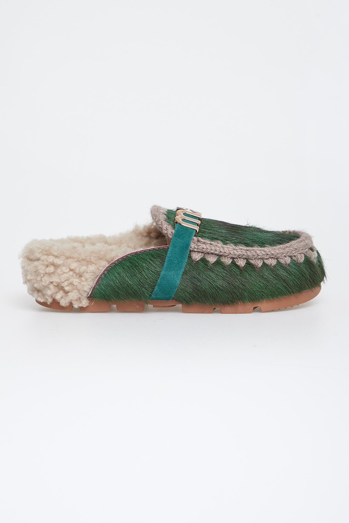 Klapki damskie mule Winter Bio MOU