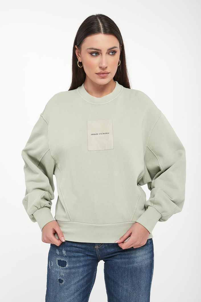 Bluza damska z logo ARMANI EXCHANGE
