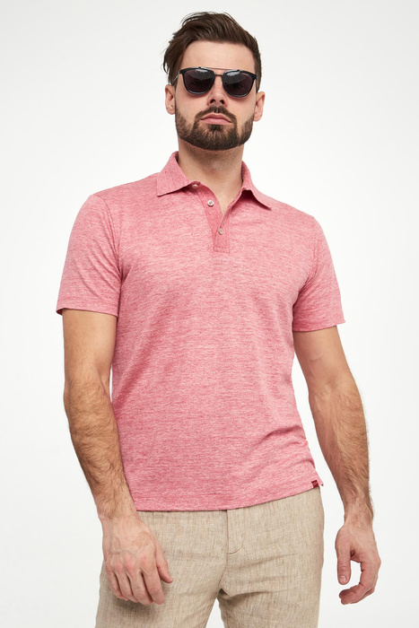 Polo męskie lniane PAUL&SHARK